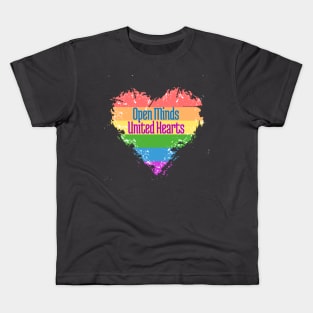 Open Minds United Hearts Kids T-Shirt